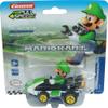 Carrera Pull & Speed 15818405 Official Licensed Kids Mario Kart Toy Car Pull Back Vehicle for Ages 3 and Up - Luigi view 3