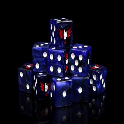 Baron of Dice Lords of The Night Resin Dice - Set of 25 (Square)