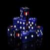 Baron of Dice Lords of The Night Resin Dice - Set of 25 (Square) view 1