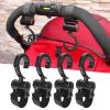 4pcs Baby Stroller Hooks Universal Flexible Shopping Mommy Bag Hooks Accessory for Hanging Toy view 2
