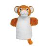 EcoBuddiez Hand Puppet - Tiger from Deluxebase. Plush Animal Puppets for Kids Made from Recycled Plastic Bottles, Eco-Friendly Toys for Pretend Play, Gifts and Creative Playtime. view 1