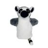 EcoBuddiez Hand Puppet - Ring-Tailed Lemur from Deluxebase. Plush Animal Puppets for Kids Made from Recycled Plastic Bottles, Eco-Friendly Toys for Pretend Play, Gifts and Creative Playtime. view 1