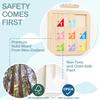 Monlurd Cloud Montessori Busy Board, Sensory Board, Wooden Toys, Wall Toys, Boys and Girls 6M+ view 2