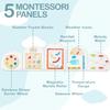 Monlurd Cloud Montessori Busy Board, Sensory Board, Wooden Toys, Wall Toys, Boys and Girls 6M+ view 3