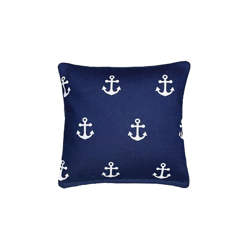 Beach Life Cornhole Bags (4 Pack) (Anchors Navy)