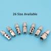 DingMotuo RC Boat Flexible Coupling Left/Right Stainless Steel 8 * 4.76mm 5 * 4.76/4/3.8/3.18mm 4 * 4/3.18mm 3.18 * 3.18/3/2mm Flex Collet Coupler (Size : 8mm to 4.76mm 001) view 2
