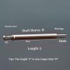 3mm RC Boat Shaft Length 10/15/20/25/30cm 5 Size 304 Stainless Steel Motor Drive Metal Shaft Rc Boat Spare Parts (Size : L10cm X H5cm) view 2