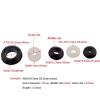 5pcs Rc Boat Silicone Seal 4/5/6/8/9.7/10mm Shaft Sleeve Waterproof Seal Stern Shaft Tube Seal for Rc Boat (Size : 10x12x16mm H7.5mm) view 2