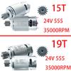 2PCS 24 Volt RS555 35000RPM High-Speed 7R Motor (19T) for Fisher Price Power Wheels Kids Ride On Car Upgrade,Pair of 12V&18V&20V&24V RS555 19T Motor for Kid's Kid's Ride On Vehicals DIY view 3