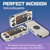 Compatible with RG35XX H Retro Handheld Game Console, Soft Silicone Protective Case for RG35XX H with Lanyard - White view 3