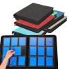 CCERQWZ 900 Pockets Card Binder Sleeves with Zipper, Double Sided Pockets Card Holder Carry Card Case for Basketball, PKM Baseball, Soccer, Rugby and More Card Storage (Color : Liene red) view 2