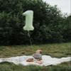 Number Balloons 1, 40 Inch One Balloons for 1st Birthday Girl Boy 1 11 21 Party Decorations Baby Shower Photo Shoot, Olive Green 1 Balloon view 3