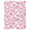 Pfrewn Crib Sheets for Boys Girls Pink Cow Fitted Crib Sheet Fits Standard Crib Mattress Pads Stretch Soft Toddler Baby Sheet, 52x28x9IN view 3