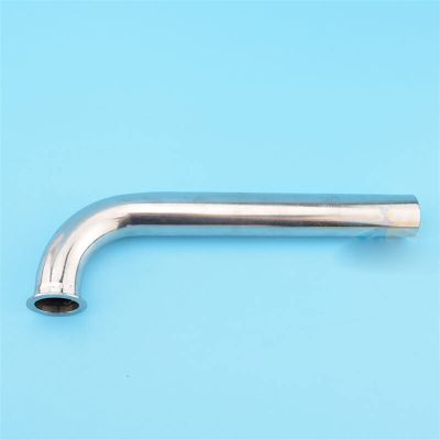 DingMotuo Stainless Steel 90 Degree Header 7/8 22mm Height 40mm 50mm 60mm for Zenoah Gas Marine Engine Rc Boat (Size : H 50mm)