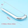 DingMotuo Stainless Steel 90 Degree Header 7/8 22mm Height 40mm 50mm 60mm for Zenoah Gas Marine Engine Rc Boat (Size : H 50mm) view 2