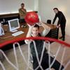 Mini Indoor Basketball Hoop + 3PCS 7in Basketballs Pack view 4