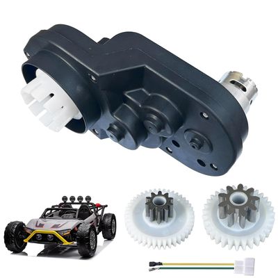 24 Volt RS555 35000RPM High Torque Power Wheels Motor Gearbox Upgrade Suitable for Realtree 24v UTV Parts/Dynacraft Disney/Batman Quad Parts/Dune Racer Motor,18V