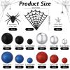 ZhouBoat 42 Pcs Spider Cake Toppers Spider Cake Decorations view 2