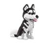 alltogetho 9inch Hight Husky Dog Model Micro Mini Building Blocks Set: A Fun Gift & Educational Recreational Toy for Pet Lovers view 1