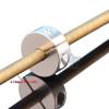 DingMotuo Aluminum Alloy 4.76mm/5mm/6.35mm Flex Cable Saver Lock Flexible Shaft Clamp Anti-Skid Shaft Lock for Rc Boat (Size : 4.76mm) view 4