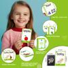 WJPC 55 Cards, 106 PCS High Frequency Sight Words Flash Cards (Kindergarten), Toddler Flash Cards for Kids Ages 4,5,6,7 Years. Learn to Read, Write, Sentence-Making view 2