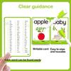 WJPC 55 Cards, 106 PCS High Frequency Sight Words Flash Cards (Kindergarten), Toddler Flash Cards for Kids Ages 4,5,6,7 Years. Learn to Read, Write, Sentence-Making view 3