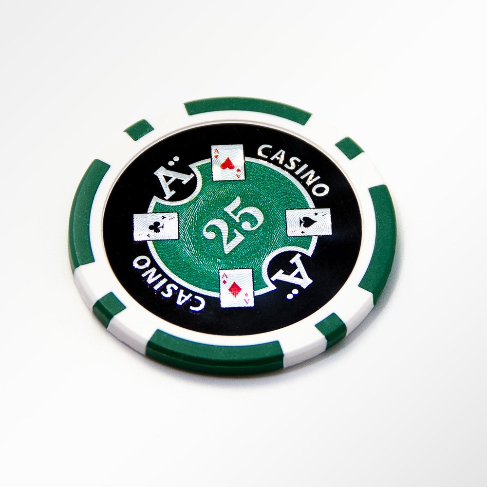 50 $25 Ace Casino Clay Composite 13.5 Gram Poker Chips