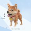 alltogetho Enjoy The Delightful Company of The Tolerant and Peaceful Shiba Inu with Micro Mini Building Block Dog Toys Set: A Toy for a Dog Lover view 3