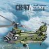 FULHOLPE CH-47 Transport Helicopter Chinook Building Blocks Set, MOC Military Aircraft Model Bricks Construction Toy Compatible with Major Brands - 1622 Pieces view 3