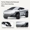 1/24 Large Toy Truck - FUBARBAR Model Car, 1:24 Diecast Toy Pickup for Kids Boys 3+ Years - Electric Metal Drivable Truck with Sound, Light, and Pull-Back Action view 3