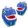 Dinosaur Walkie Talkies for Kids 2 Pack Camping Gear T-Rex Outdoor Toys for Boys Age 3-12 Year Old 3 Channel Long Range Birthday Gifts Easter Christmas Stocking Stuffers Yard Outdoor Games (Blue) view 1