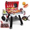 35pcs Kitchen Toy Set, Toy BBQ Grill Set, Cooking Toy Set, Little Chef Play, Kids Grill Playset Interactive BBQ Toy Set, Kids Kitchen Playset Toy Christmas Birthday Gift view 1