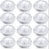 12 Pack Inflatable Glitter Beach Balls Bulk-16" Beach Ball Swimming Pool Toys for Games Adults Kids, Summer Pool Beach Party Decoration,Luau Decorations Essential Blow Up Beach Ball (Silver,Glitter) view 1