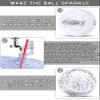 12 Pack Inflatable Glitter Beach Balls Bulk-16" Beach Ball Swimming Pool Toys for Games Adults Kids, Summer Pool Beach Party Decoration,Luau Decorations Essential Blow Up Beach Ball (Silver,Glitter) view 2