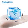 Naturahand 3Pcs Stress Balls Ice Cube Fidget Sensory Cube for Autism ADHD Squeeze Balls Anxiety Relief for Adults view 2