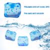 Naturahand 3Pcs Stress Balls Ice Cube Fidget Sensory Cube for Autism ADHD Squeeze Balls Anxiety Relief for Adults view 4