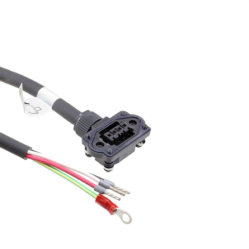 Servo Motor Power Cable MFMCA0030NJD MFMCA0050NJD Encoder Cable MFECA0030MJD MFECA0050MJD (Color : Power Cable, Size : 5M)