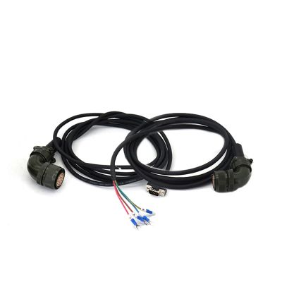 JZRYQJGJ High Power Servo Motor Encoder Cable ASD-B2EN1003 ASD-B2EN1005 Power Cable ASD-B2PW1003 ASD-B2PW1005 (Color : Encoder Cable, Size : 5M)