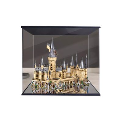 Acrylic Display Case for Lego71043 CastleCompatible LegoModel Gift Storage Display (Model not Included) (Upper and Lower Cover with Door)