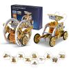 RAESOOT STEM Toys for Kids Age 8-13, 12-in-1 Solar Robot Building Science Kits for Boys Girls Teen Age 9 10 11 12, Engineering Christmas Birthday Gifts for 8+ Year Old Boys view 1