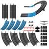 AGM MASTECH Extension Set #3-38 Piece Track Expansion Accessory Pack(Fly-Over Slope) - for Use with AGM MASETCH 1:64 Slot Car Racetrack Systems view 1