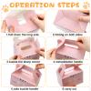 Fainne 24 Pcs Party Favors Boxes Foldable Treat Gift Boxes Candy Goodie Cases Decorations Adopt Pet Gift for Birthday Wedding Bridal Shower Party Favors(Cat) view 4