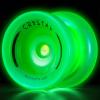 MAGICYOYO K2 Yoyo Professional Glow in The Dark, Responsive Yoyo for Kids 8-12, Unresponsive Yo yos for Adults, Plastic Yo-yo for Finger Spin Trick, 12 Yo yo Strings + Extra accessory kit (Glow Green) view 1