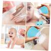 CIYODO 2pcs Adorable Bear Powder Puff Box Cartoon Talcum Powder Container for Portable Storage for Body Dusting Newborn-Friendly Design view 2