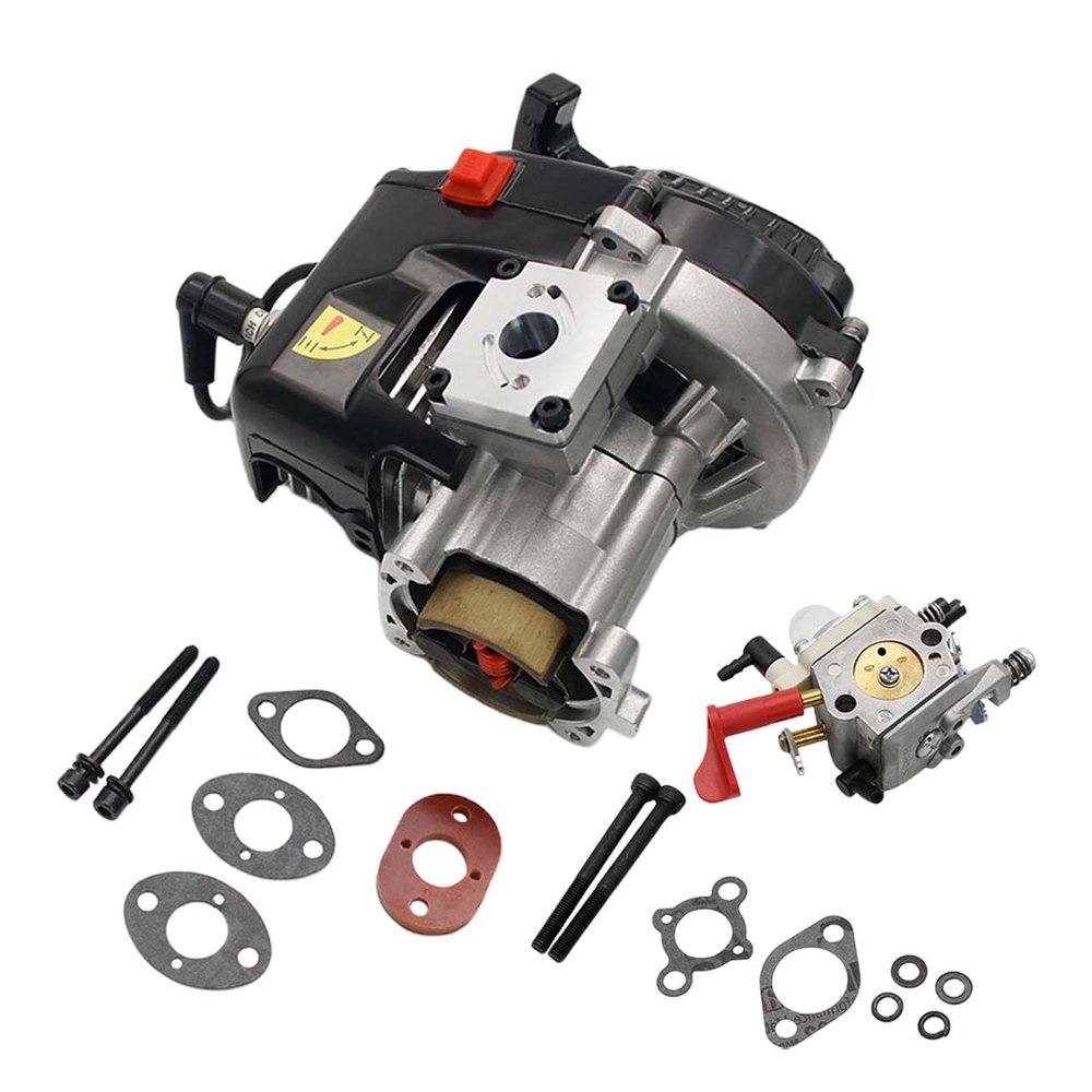FLMLF Rc Car 2-Stroke 4 Bolt 29CC 9.5HP Competition Reed Case Engine for 1/5 HPI ROFUN ROVAN KM Baja LT FG QL FID MCD DBXL GoPed RedCat Parts