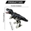 SAURAWAN T Rex Dinosaur Wind Up Toys for Toddlers, Novelty Easter Wind Up, Dino Toys for Kids 1-3 3-5 5-7, Easter Basket Stuffers, Jumping Tyrannosaurus Rex view 3