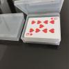 18Pcs Playing Card Deck Box, Blank Playing Card Cases, Clear Plastic Empty Playing Game Card Boxes Holder Storage Organizer,Acrylic Trading Card Case for Bank Card Business Card Game Card Snap Closed view 3