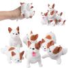 6Pcs Dog Squishy Toys for Kids, Cute Fidget Toys Stress Balls for Adults, Sensory Stress Toys Squish Squeeze Ball Stress Relief Toy, Squishy Ball Stretch Squeeze Toys Party Favors for Boys & Girls view 1