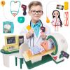 Doctor Kit for Toddlers 3-5, Kids Doctor Playset with Medical Tools, X-ray Machine and Toy Stethoscope ,Educational Pretend Play for Boys & Girls Ages 2 3 4 5 6,Birthday Gift & Dress-Up Toys view 1