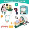 Doctor Kit for Toddlers 3-5, Kids Doctor Playset with Medical Tools, X-ray Machine and Toy Stethoscope ,Educational Pretend Play for Boys & Girls Ages 2 3 4 5 6,Birthday Gift & Dress-Up Toys view 4